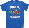 Avengers Trust Me Hero Blue T-Shirt