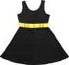 Batman Costume Suit A Line Scoop Neck Dress