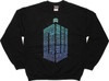 Doctor Who TARDIS Shaped Quotes Sweatshirt