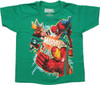 Avengers Fists Green Juvenile T Shirt