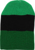 Zelda Crest Green and Black Stripe Beanie