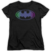 Batman Gradient Logo Ladies T Shirt