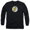 Flash Logo Distressed Long Sleeve T Shirt