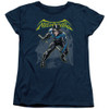 Nightwing Under Logo Ladies T Shirt