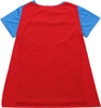 Supergirl Sublimated Logo Cape Juniors T-Shirt