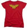 Wonder Woman Red Ladies T Shirt