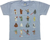 Star Wars Lego Characters Juvenile T-Shirt