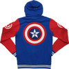 Captain America Logo Age of Ultron Varsity Hoodie