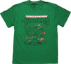 Ninja Turtles Classic Heroes Pose T-Shirt