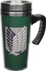 Attack on Titan Scout Logo Handled Travel Mug