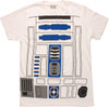 Star Wars R2-D2 Costume Mighty Fine T-Shirt Sheer