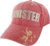 Game of Thrones Lannister Name Faded Red Hat