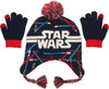 Star Wars Lightsabers Pom Youth Beanie Glove Set