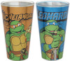 Ninja Turtles Mike and Leo Foil Pint Glass Set