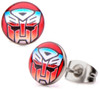Transformers Autobot Stud Round Earrings
