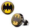 Batman Round Logo Stud Earrings