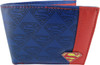 Superman Debossed Logos Bifold Wallet