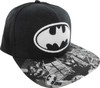 Batman Logo Dyed Visor Snap Hat