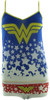 Wonder Woman Stars Mesh Cami Panty Pajama Set