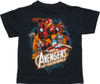 Avengers Assemble Trio Bird Juvenile T Shirt