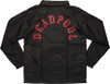 Deadpool Logo Coach Snap Jacket
