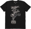 Miller High Life Serving Tray Girl T-Shirt Sheer