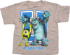 Monsters Inc U Scare Time Juvenile T-Shirt