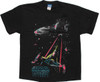 Star Wars Ep 1 Space Battle Youth T Shirt
