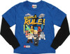 Star Wars Lego Rebels Rule LS Juvenile T-Shirt