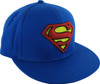 Superman Logo Visor Symbols Snapback Hat