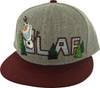 Frozen Olaf in Name Snapback Hat