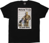 Star Wars Wanted For Being Rebels MF T-Shirt