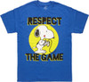 Peanuts Snoopy Respect the Game T-Shirt