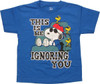 Peanuts This is Me Ignoring You Youth T-Shirt