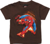 Amazing Spiderman Fire Background Toddler T-Shirt