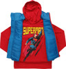Superman Hooded Shirt Sleeveless Juvenile Jacket