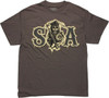 Sons of Anarchy Faux Stitched Patch T-Shirt