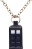 Doctor Who Blue TARDIS Charm Necklace