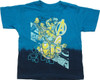 Avengers Heroes Two Tone Blue Toddler T-Shirt