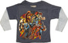 Avengers Heroes City Rush Navy LS Toddler T-Shirt