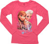 Frozen Names Glitter Long Sleeve Juvenile T-Shirt