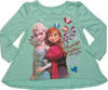 Frozen Together Flared Long Sleeve Toddler T-Shirt