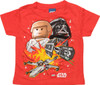 Star Wars Lego Luke & Vader Ships Toddler T-Shirt