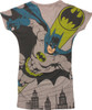Batman Bat-Signal V Neck Juniors Tunic Shirt