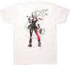 Harley Quinn Arkham Knight Inked T-Shirt