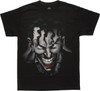 Joker Airbrushed Crazed Close Up T-Shirt