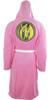 Power Rangers Pink Ranger Mesh Masked Hooded Robe