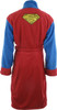 Superman Satin Logo Caped Fleece Robe