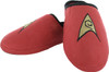 Star Trek TOS Engineering Red Slippers