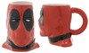 Deadpool Heads 4 Sculpted Mug Set